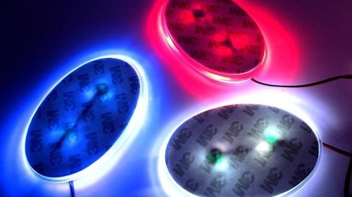NOU! Emblema LED Ford 14.5cm x 5.6cm tuning auto piese