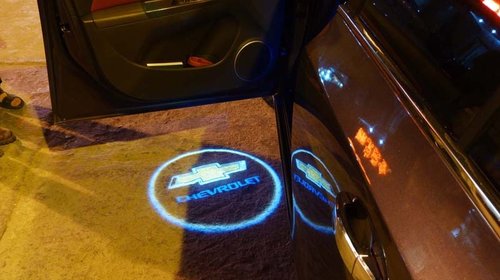 NOU ! Holograme WIRELESS Chevrolet fara gaura in portiera ! Lacetti Aveo etc