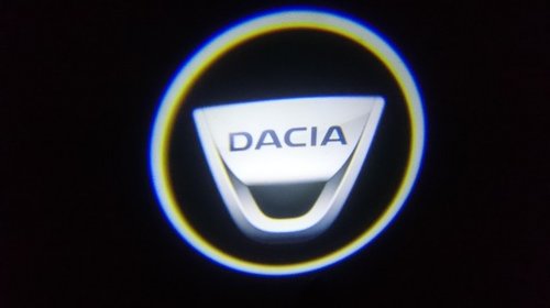 NOU ! Holograme WIRELESS Dacia fara gaura in usa ! Tuning Logan Sandero etc