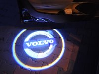 NOU ! Holograme WIRELESS Volvo fara gaura in portiera! S60 S80 V40 V50 etc.