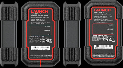 Noul tester Auto profesional Launch X431 V+ 4/64gb NOUL Dbscar7 Wifi Tableta Toughbook 10.1'', DOIP, Haynes