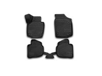 Novline set covorase cauciuc negre 3D pt skoda rapid dupa 2013-