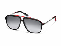 Ochelari De Soare Oe Audi Heritage Retro Negru / Rosu 3112000500