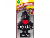 Odorizant auto bradut Arbre Magique Italia, aroma Black Pine