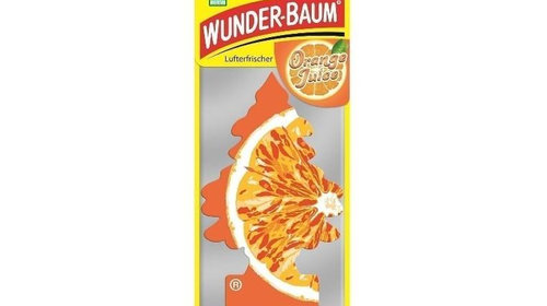 Odorizant auto bradut wunder-baum orange juic