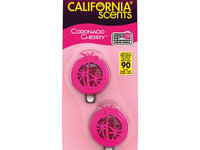 Odorizant grila ventilatie CALIFORNIA SCENTS Coronado Cherry 2 x 3ml