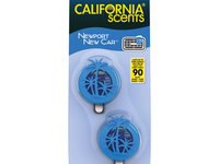 Odorizant grila ventilatie CALIFORNIA SCENTS Newport New Car 2 x 3ml