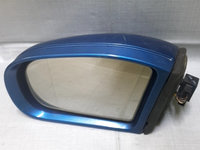 Oglindă - Culoare: Albastru, Electric, Parte montare: Stânga față - Mercedes-Benz C-Class W203 [2000 - 2004] Sedan 2.0 MT (129 hp)