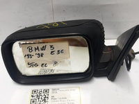 Oglindă - Culoare: Negru, Electric, Parte montare: Stânga - BMW 3 Series E36 [1990 - 2000] Sedan