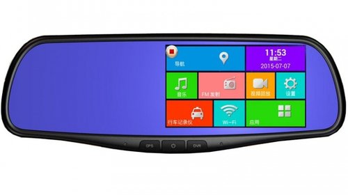 Oglinda auto cu DVR Full HD android gps inter