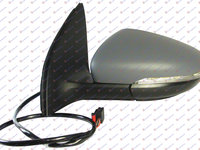 OGLINDA ELECTRICA EXTERIOARA INCALZITA GRUNDUITA CU SEMNAL Stanga., VW, VW GOLF VI 08-13, 066007482