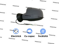 Oglinda electrica incalzita cu capac stanga Dacia Logan MCV 2006 - 963023520R 6001549678