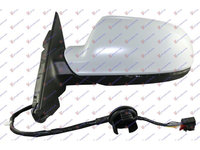 Oglinda electrica Incalzita grunduita Cu Semnal 5usi Calit.A (Geam Asferic) 10--Audi A3 08-12 pentru Audi A3 08-12,Renault Express 95-98,partea din mijloc,Oglinda