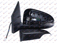 OGLINDA ELECTRICA INCALZITA PLIABILA GRUND. (CU SEMNAL ) (GEAM CONVEX) - TOYOTA AURIS 15-, TOYOTA, TOYOTA AURIS 15-19, 830207502