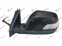 Oglinda electrica Incalzita Pliabila grunduita Cu Semnal (Geam Convex) Calit.A-Honda Cr-V 10-13 pentru Honda,Honda Cr-V 10-13,Renault Express 95-98,partea din mijloc,Oglinda