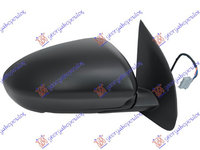 OGLINDA ELECTRICA INCALZITA PLIABILA GRUNDUITA (GEAM CONVEX) - NISSAN QASHQAI 07-10, NISSAN, NISSAN QASHQAI 07-10, 080407503