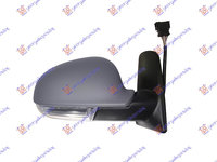 Oglinda electrica,incalzita,pliabila,vopsibila cu semnal stanga/dreapta VW SHARAN 95-10 cod 7M3857507AJ01C ,7M385