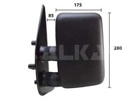 Oglinda exterioara FIAT DUCATO bus (230) - OEM - ALKAR: ALK9250961|9250961 - Cod intern: W02094169 - LIVRARE DIN STOC in 24 ore!!!