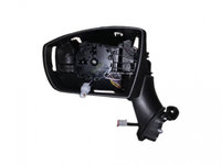 Oglinda exterioara Ford Kuga Mk1 SUV 03.2008-11.2012, partea stanga, cu incalzire, lumini de semnalizare, reglaj electric, Aftermarket, 1494045