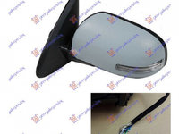 OGLINDA EXTERIOARA MITSUBISHI OUTLANDER 2013-> Oglinda exterioara electrica cu incalzire cu rabatare electrica pentru vopsit (cu semnal) (A QUALITY) 9PIN (CONVEX GLASS) stanga PIESA NOUA ANI 2013 2014 2015 2016 2017 2018