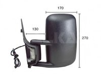 Oglinda exterioara VW LT Mk II caroserie (2DA, 2DD, 2DH) (1996 - 2006) ALKAR 9226910