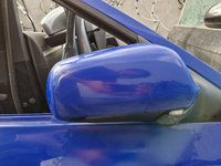 Oglinda laterala dreapta Skoda Octavia cu defect culoare albastru cod 010137