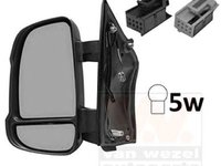 Oglinda PEUGEOT BOXER platou sasiu VAN WEZEL 1651805