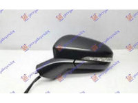 Oglinda Stanga electrica si incalzita,Pliere Ele.,Capac Grunduit(Cu/Smnl.&L./Picior&Blis) (Baza Neagra)(Geam Asferic) pentru Renault Express 95-98,partea din mijloc,Oglinda,Ford Mondeo 19-