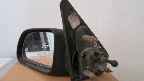 Oglinda stanga mecanica, completa-Renault 19 model 1988-1992