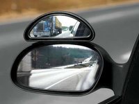 Oglinda suplimentara auto de tip Unghi Mort latime 11 5 cm prindere pe oglinda exterioara