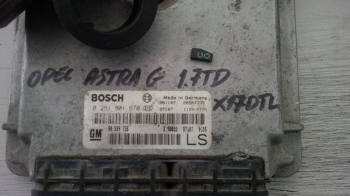 Opel astra g 1.7td x17dtl 90589736LS BOSCH 02