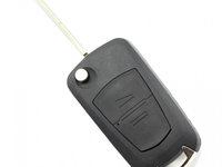 Opel - Carcasa tip cheie briceag cu 2 butoane, lama pe stanga CC184