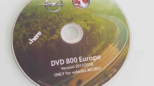 OPEL CD DVD Harta navigatie CD500 DVD800 MY20