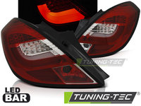 OPEL CORSA D 3D 04.06-14 ROSU ALB LED BAR