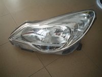 Opel corsa d facelift set faruri fundal crom