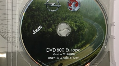 OPEL DVD800 Dvd harta navigatie OPEL DVD800 R