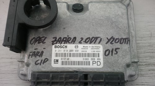 Opel zafira 2.0 dti y20dth 24417169PD BOSCH 0