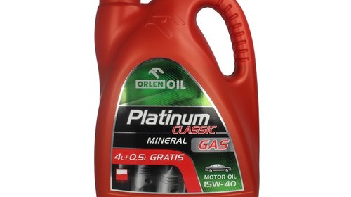 Orlen platinum gas 15w40 4,5l