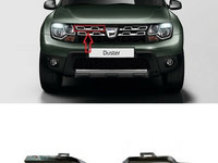 Ornament cromat grila dreapta sus Dacia Duster 2013-2014-2015-2016-2017 Nou (623839492R)