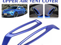 Ornament grilă ventilație superior Toyota C-hr Culoare albastră - nou fk