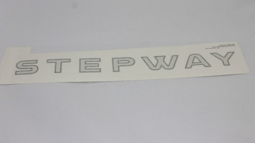Ornament lateral stanga (sticker) Stepway 990