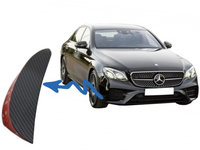 Ornamente Bara Fata Flapsuri Compatibil Cu Mercedes-Benz E-Class W213 2016→ S213 C238 A238 E43 E53 Design Carbon Film FFOCF