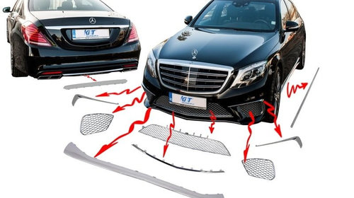 Ornamente cromate compatibil cu MERCEDES Benz