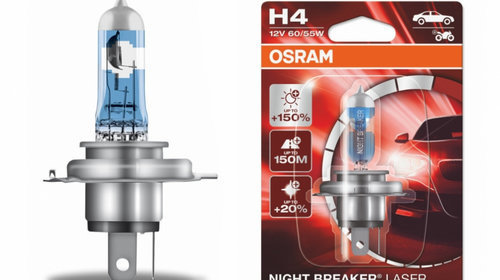 OSRAM Night Breaker Laser H4 64193NL-01BF 12V