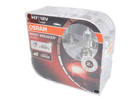 Osram night breaker silver set 2 becuri h7 12v 55w