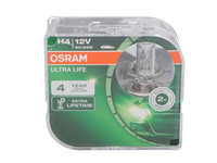 Osram set 2 becuri h4 12v ultra life