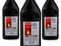 Pachet 3 Buc Lichid Frana Ferodo Dot 4 1L FBX100