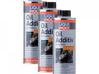 Pachet 3 Buc Liqui Moly Aditiv Ulei Cu Mos2 1013 500ML