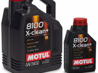 Pachet 6L Ulei motor Motul 8100 X-Clean+ 5W-30