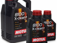 Pachet 7L Ulei motor Motul 8100 X-Clean+ 5W-30